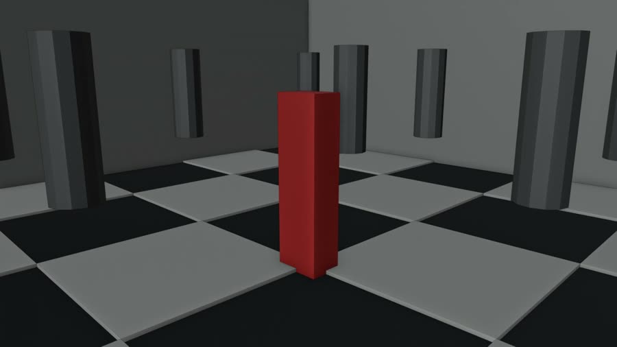Previz, gym floor